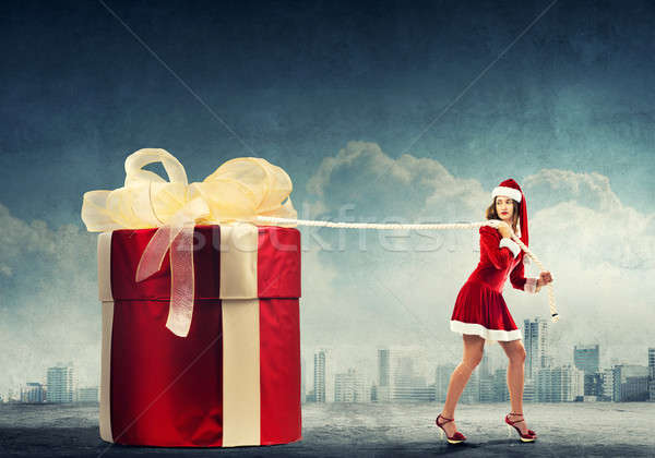 Get your Christmas gift Stock photo © adam121