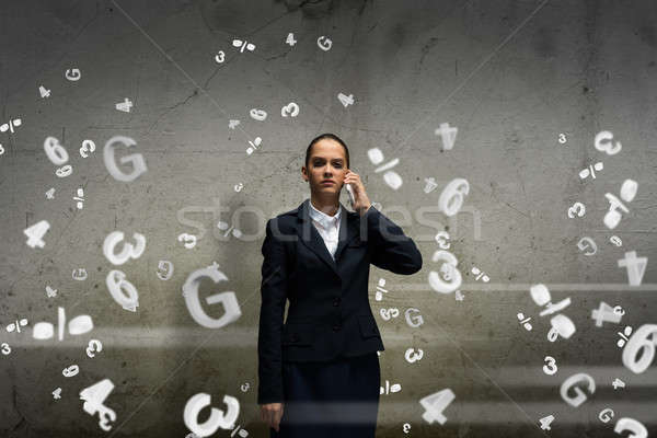 Upset businesswoman Stock photo © adam121