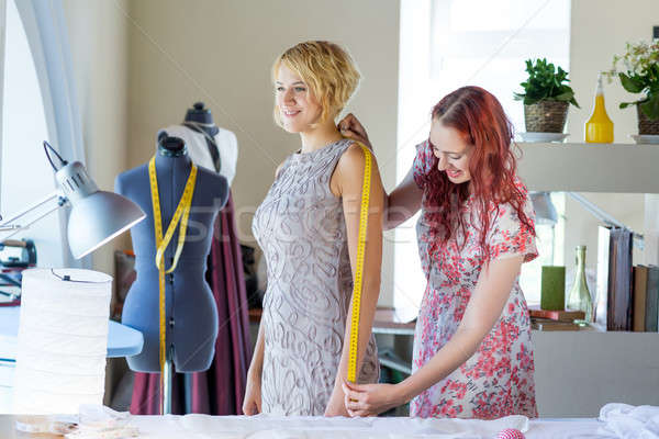 Dressmaker at work Stock photo © adam121