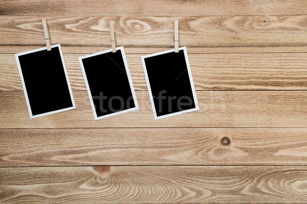 Black photo frame Stock photo © adam121