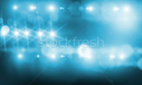 Etapă lumini imagine neclara lumina discotecă Imagine de stoc © adam121