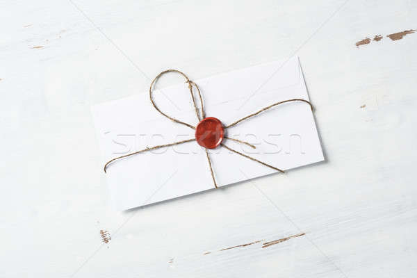 商业照片: 信· 密封 ·表·老· 信封 ·蜡