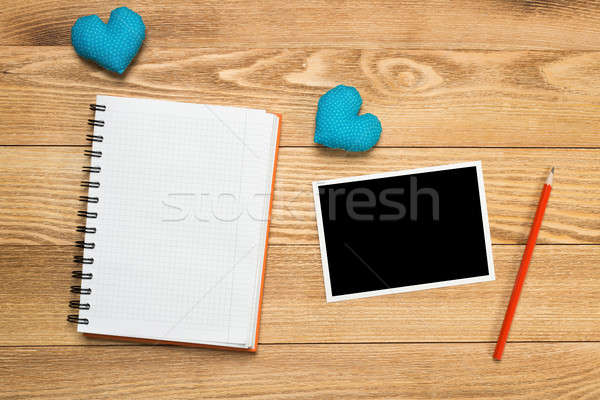 Writing love message Stock photo © adam121