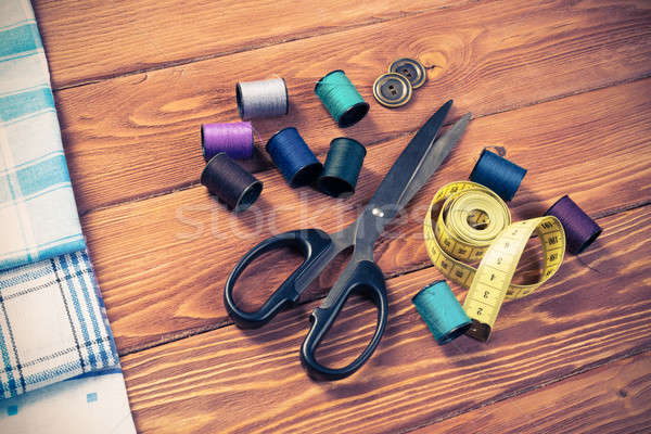 Stock photo: Items for sewing or DIY