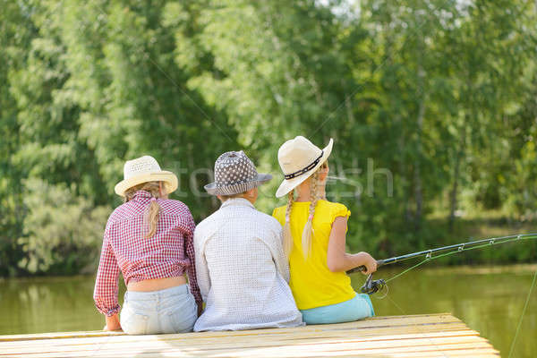 Summer fishing Stock photo © adam121