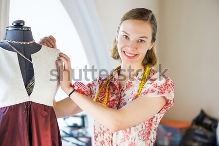 Dressmaker at work Stock photo © adam121