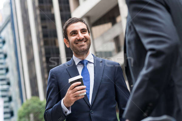 Stock photo: Business break