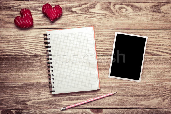 Writing love message Stock photo © adam121