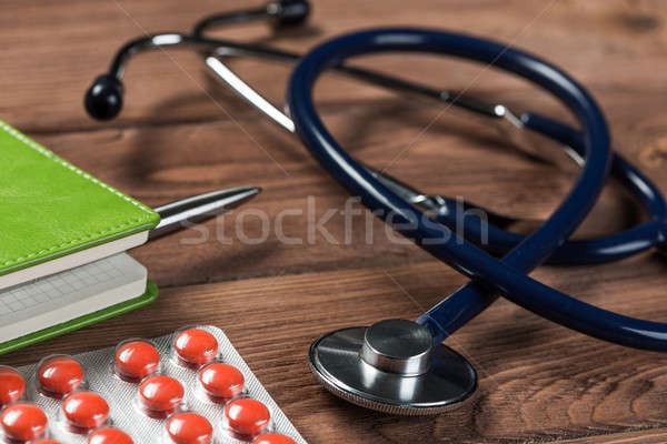 Workplace of a doctor Stock photo © adam121