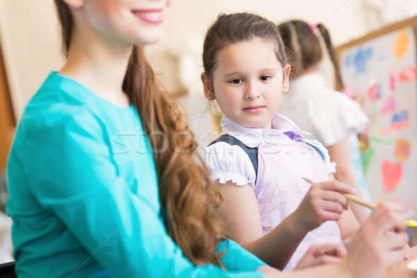 girl in the school Stock photo © adam121