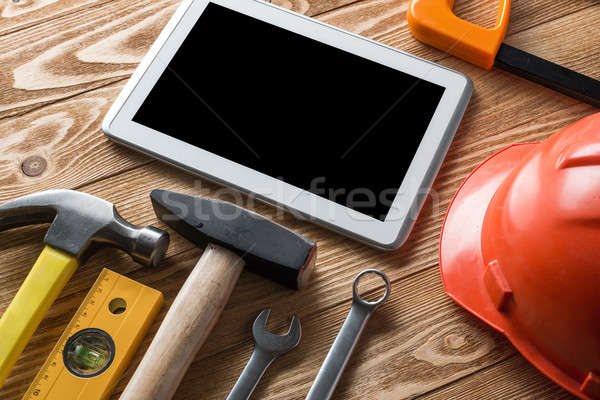 Reparación servicio solicitar variedad herramientas constructor Foto stock © adam121