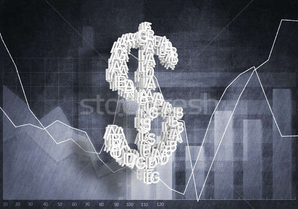 доллара валюта большой символ Сток-фото © adam121