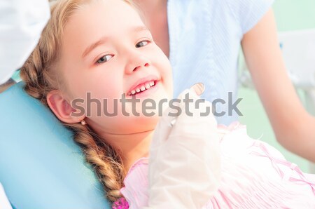 child visits a dentist Stock photo © adam121