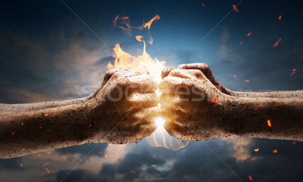 Conflict concept Stock photo © adam121