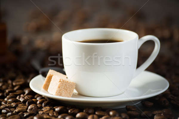 cup of black coffee Stock photo © adam121