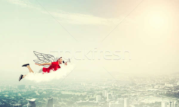 Feeling young and free Stock photo © adam121