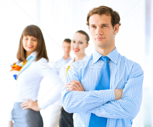 Portrait of a successful businessman Stock photo © adam121