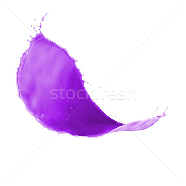 purple paint splash Stock photo © adam121