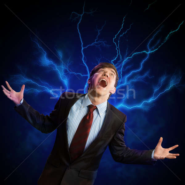 violent man Stock photo © adam121