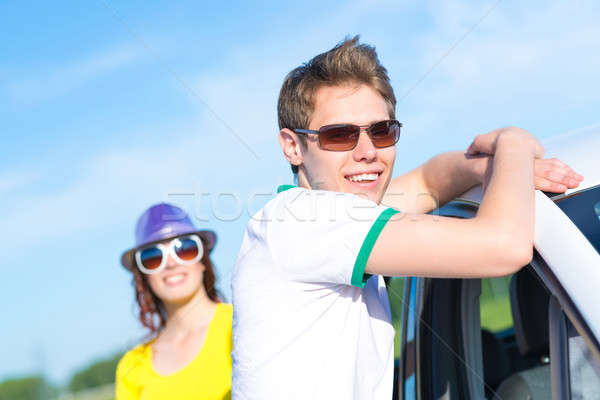 young man in sunglasses Stock photo © adam121