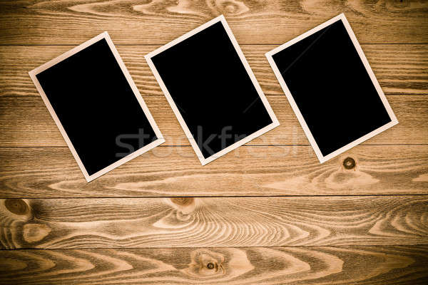 Black photo frame Stock photo © adam121