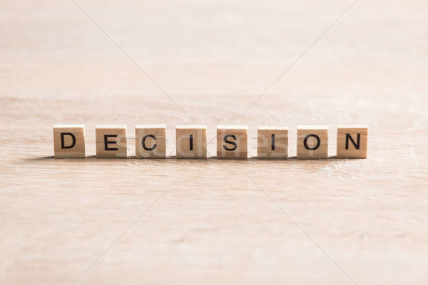 Take decision and make step Stock photo © adam121