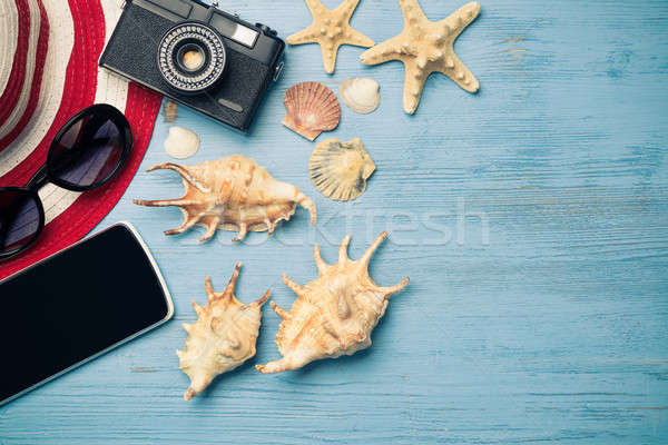 Summer objects for vacation Stock photo © adam121