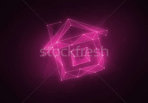 House figured constellation Stock photo © adam121