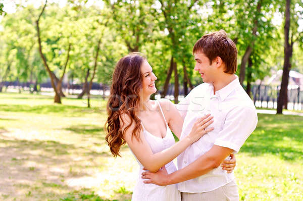 couple in the park Stock photo © adam121