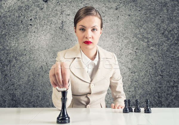 Tactics in business Stock photo © adam121