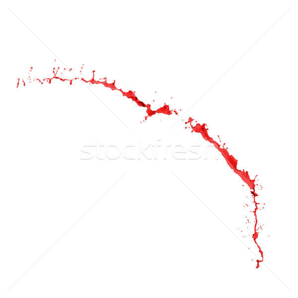 red paint splash Stock photo © adam121