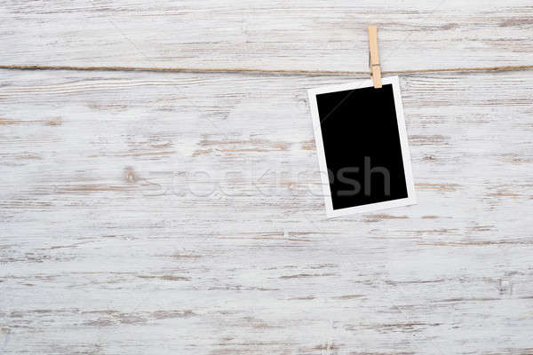 Black photo frame Stock photo © adam121