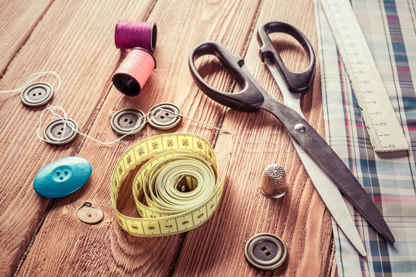 Items for sewing or DIY Stock photo © adam121