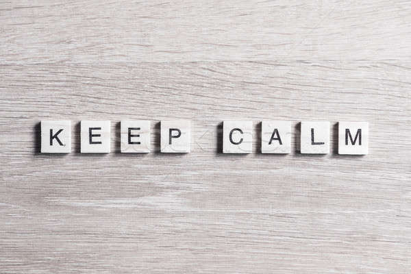 keep calm Stock photo © adam121