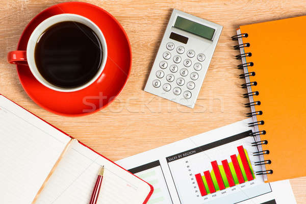 Stock photo: business still life