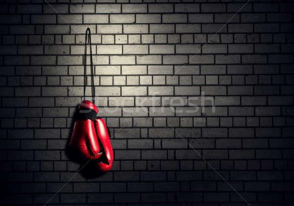 Boxing sport concept Stock photo © adam121