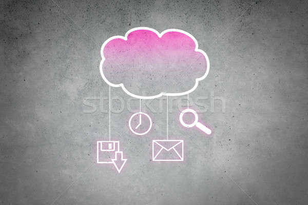 Computing cloud Stock photo © adam121