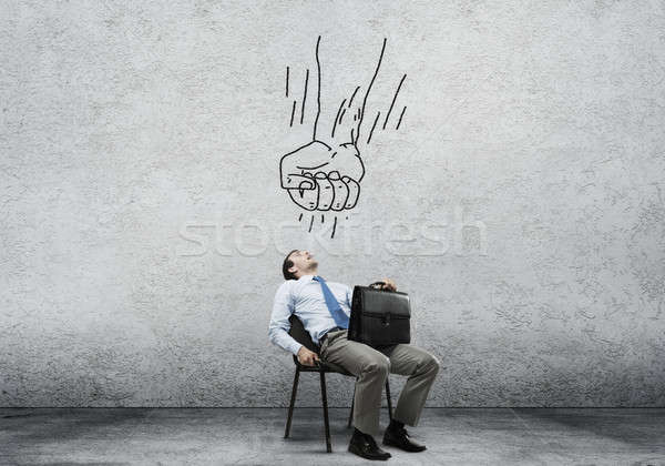 Businessman under pressure Stock photo © adam121