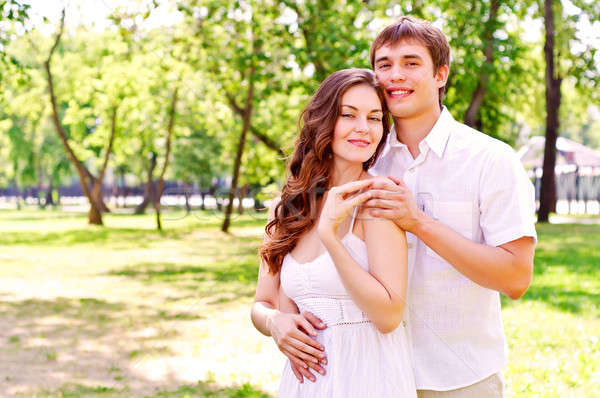 couple in the park Stock photo © adam121