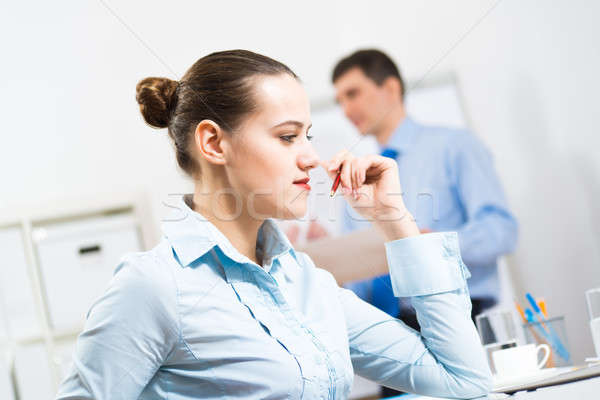portrait of a business woman Stock photo © adam121