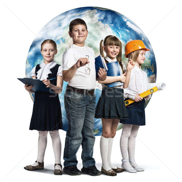 Futuro professione bambini scuola età diverso Foto d'archivio © adam121