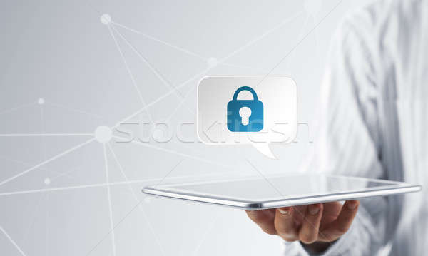 Security application icon Stock photo © adam121