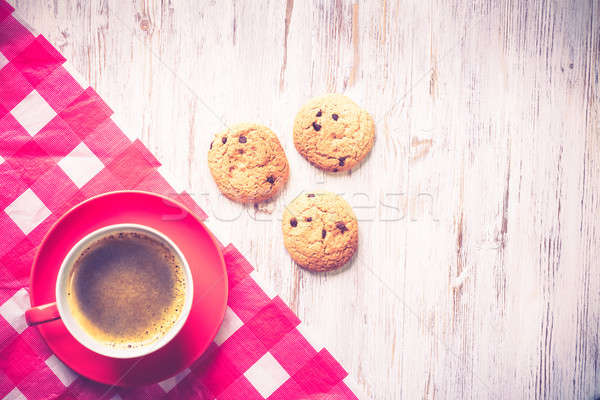 Cup of refreshing coffee Stock photo © adam121