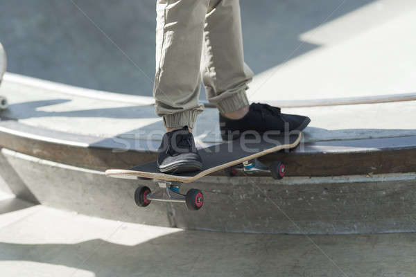 Guys riding skateboard Stock photo © adam121