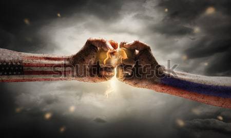 Conflict concept Stock photo © adam121