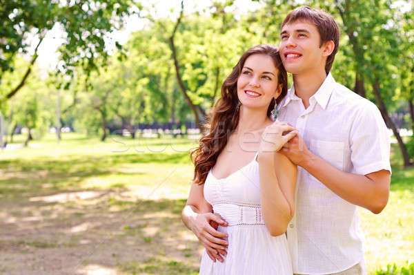 couple in the park Stock photo © adam121