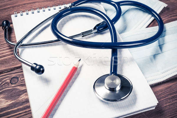 Workplace of a doctor Stock photo © adam121