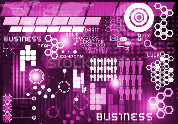 инновационный цифровой бизнеса изображение иконки Сток-фото © adam121