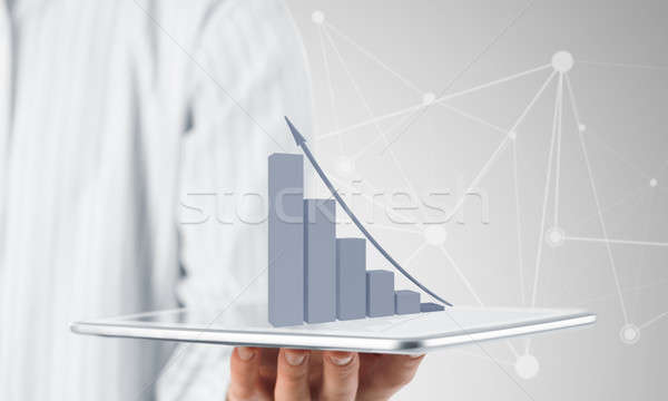 Dynamics of market sales Stock photo © adam121