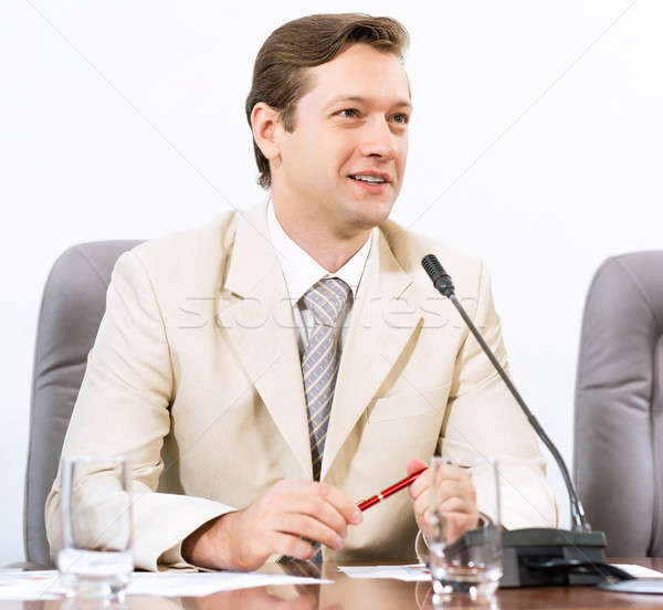 Portrait of a businessman Stock photo © adam121